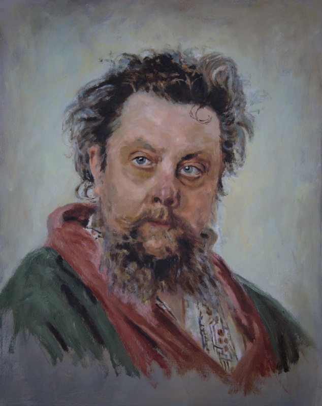 Modest Moessorgski (naar Ilja Repin)